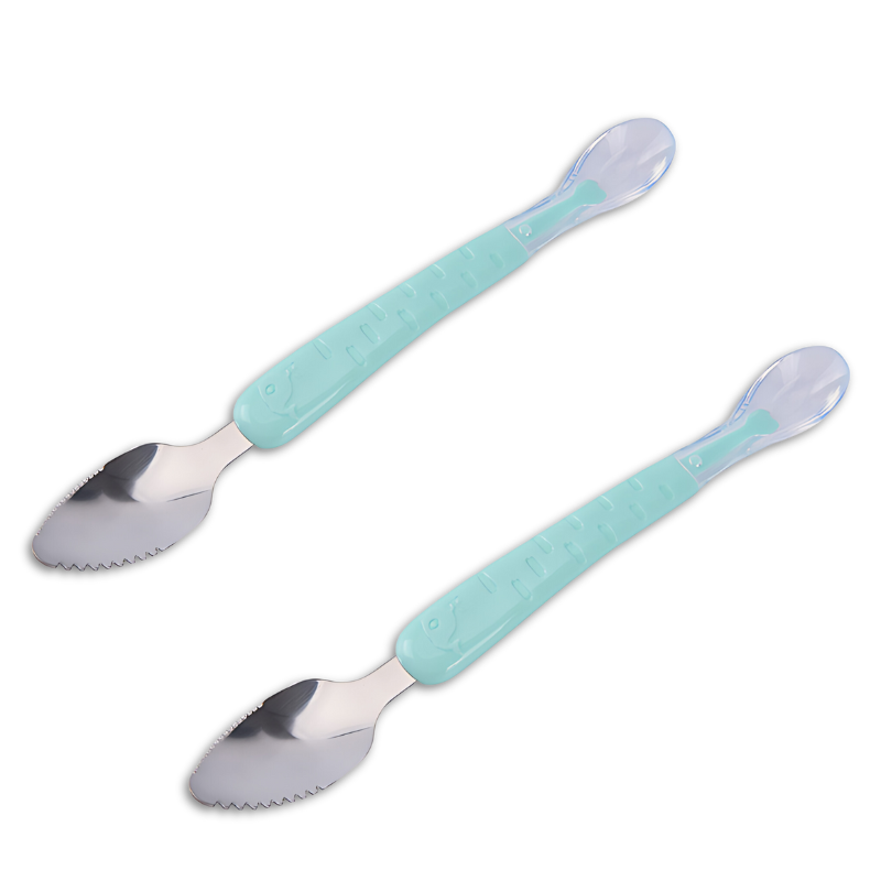 Baby-Löffel | Ergonomisches Lernbesteck für kleine Hände