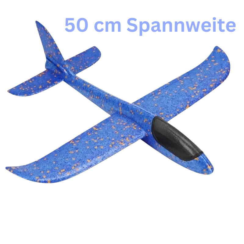 Segelflieger mit 50 cm Spannweite