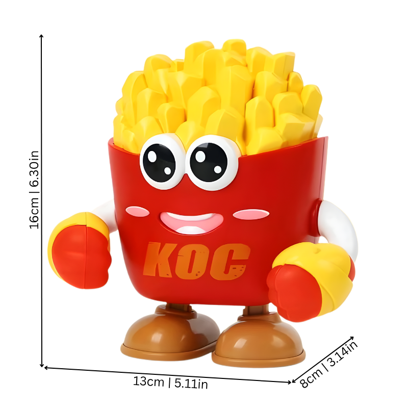 Musikalisches Tanzspielzeug in Obstform – interaktive Figuren mit Licht & Bewegung