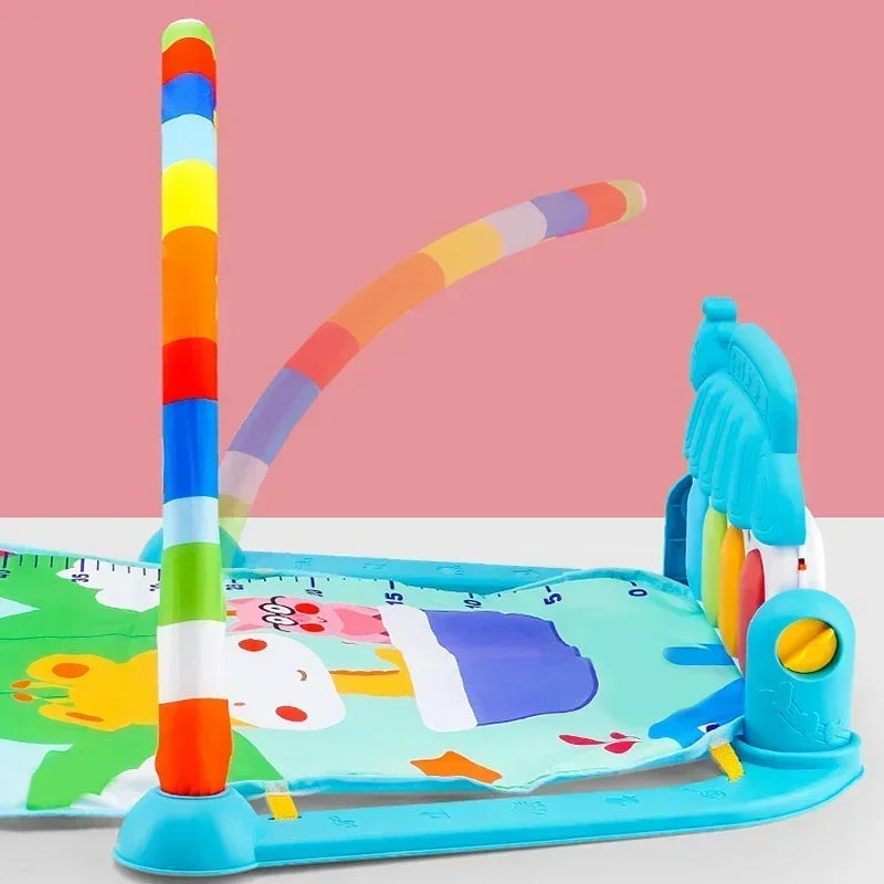 Bunte Montessori Musik Spielmatte – Spielerisch Rhythmus, Sinne & Kreativität fördern
