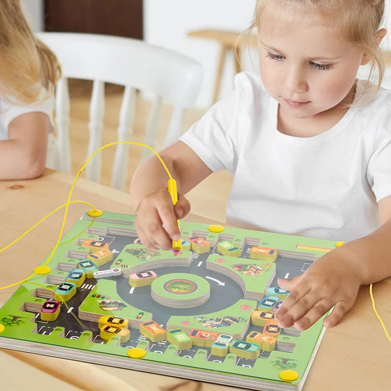 Montessori Buchstaben, Farb- und Zahlenspiel