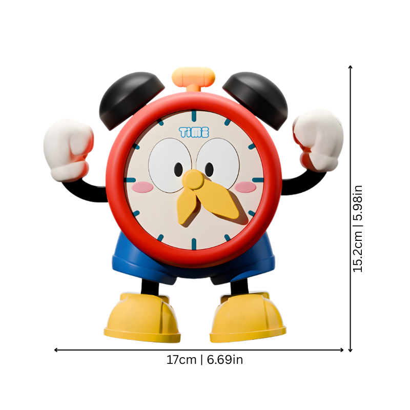 Interaktive Tanz- und Musik-Uhr für Kinder – fördert Bewegung, Rhythmusgefühl und frühes Lernen