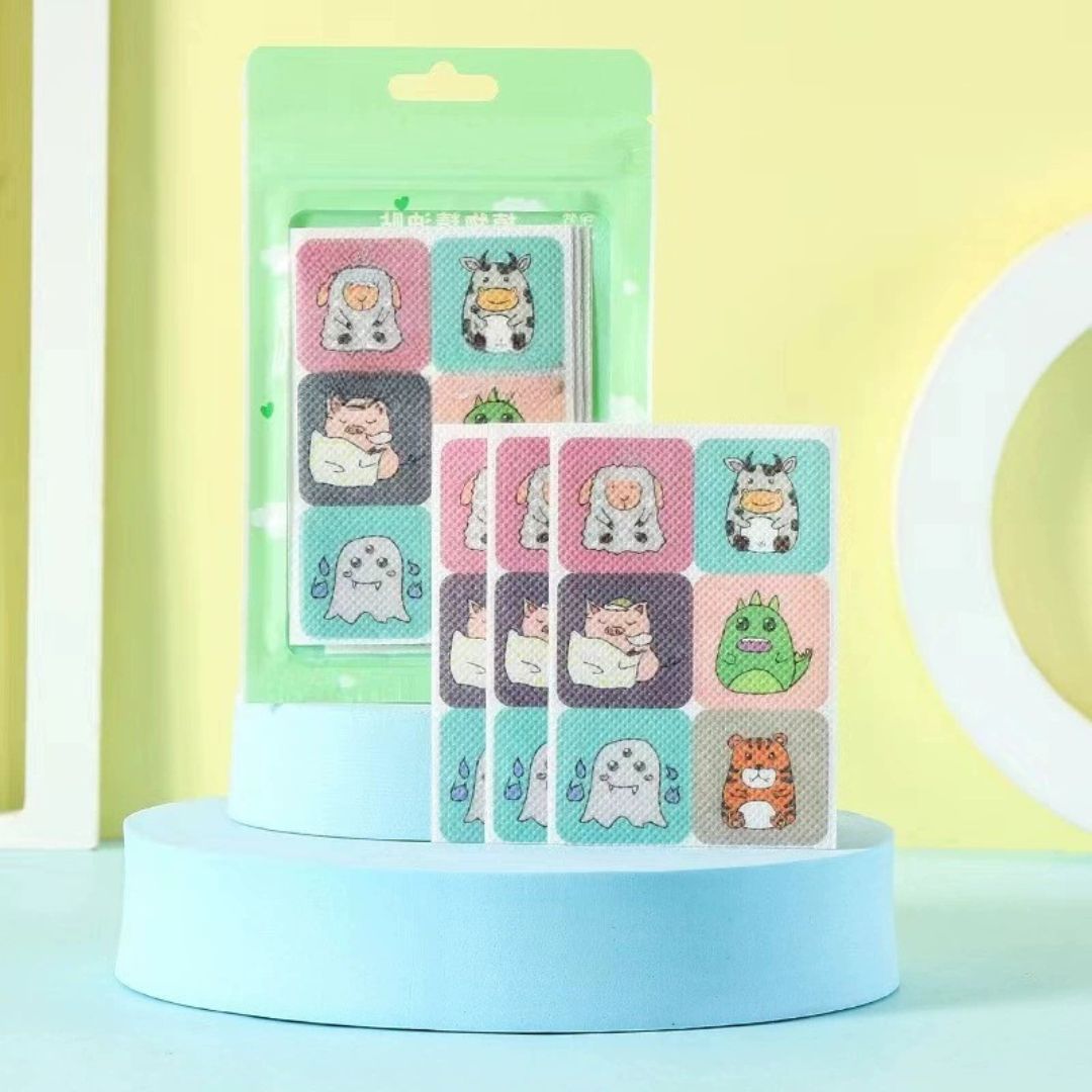 Mückenabwehr Aufkleber für Kinder & Babys – Natürlicher Insektenschutz (100 Stück)