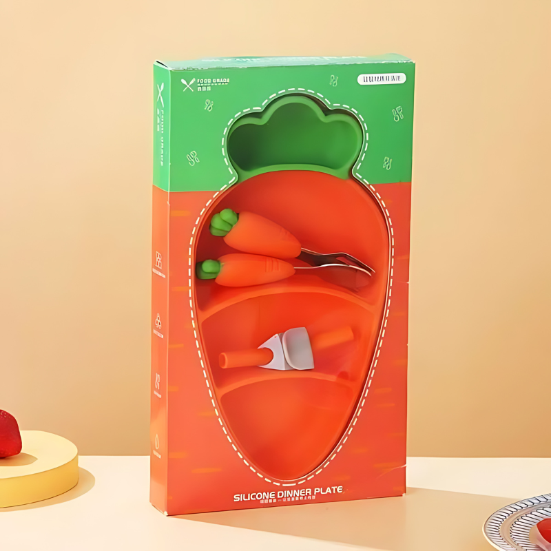 Tellerchen | Saugnapf-Kinderteller für sauberes Essen