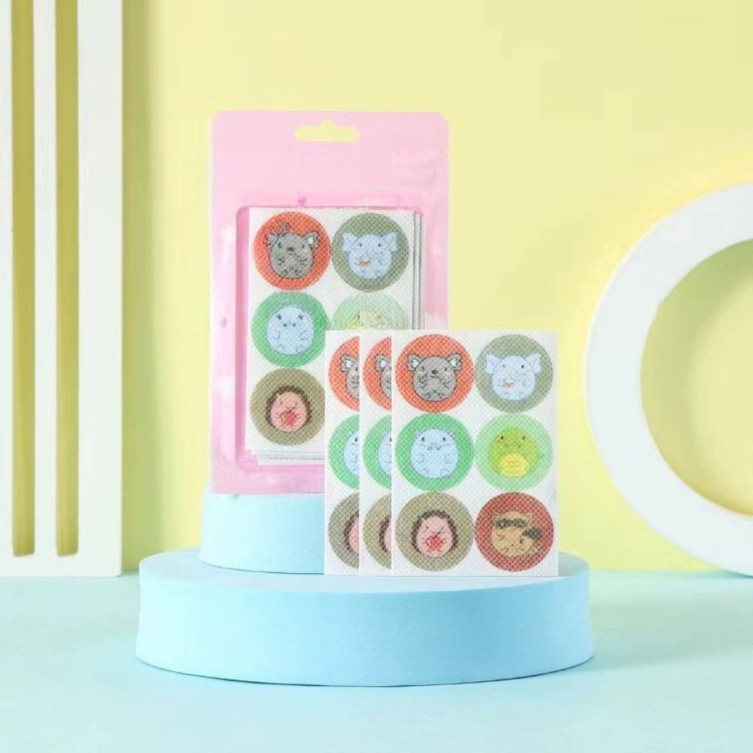 Mückenabwehr Aufkleber für Kinder & Babys – Natürlicher Insektenschutz (100 Stück)