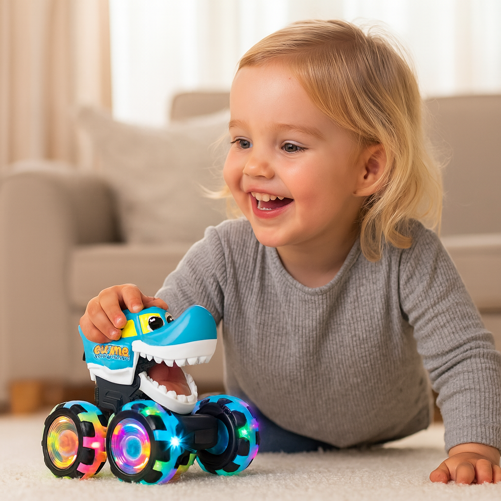 Leuchtende Monstertruck Spielautos