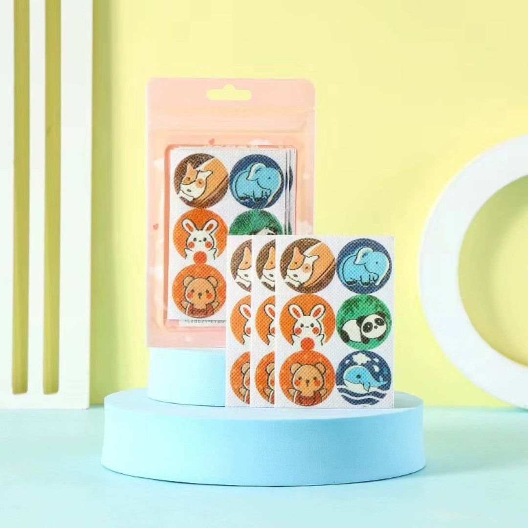 Mückenabwehr Aufkleber für Kinder & Babys – Natürlicher Insektenschutz (100 Stück)