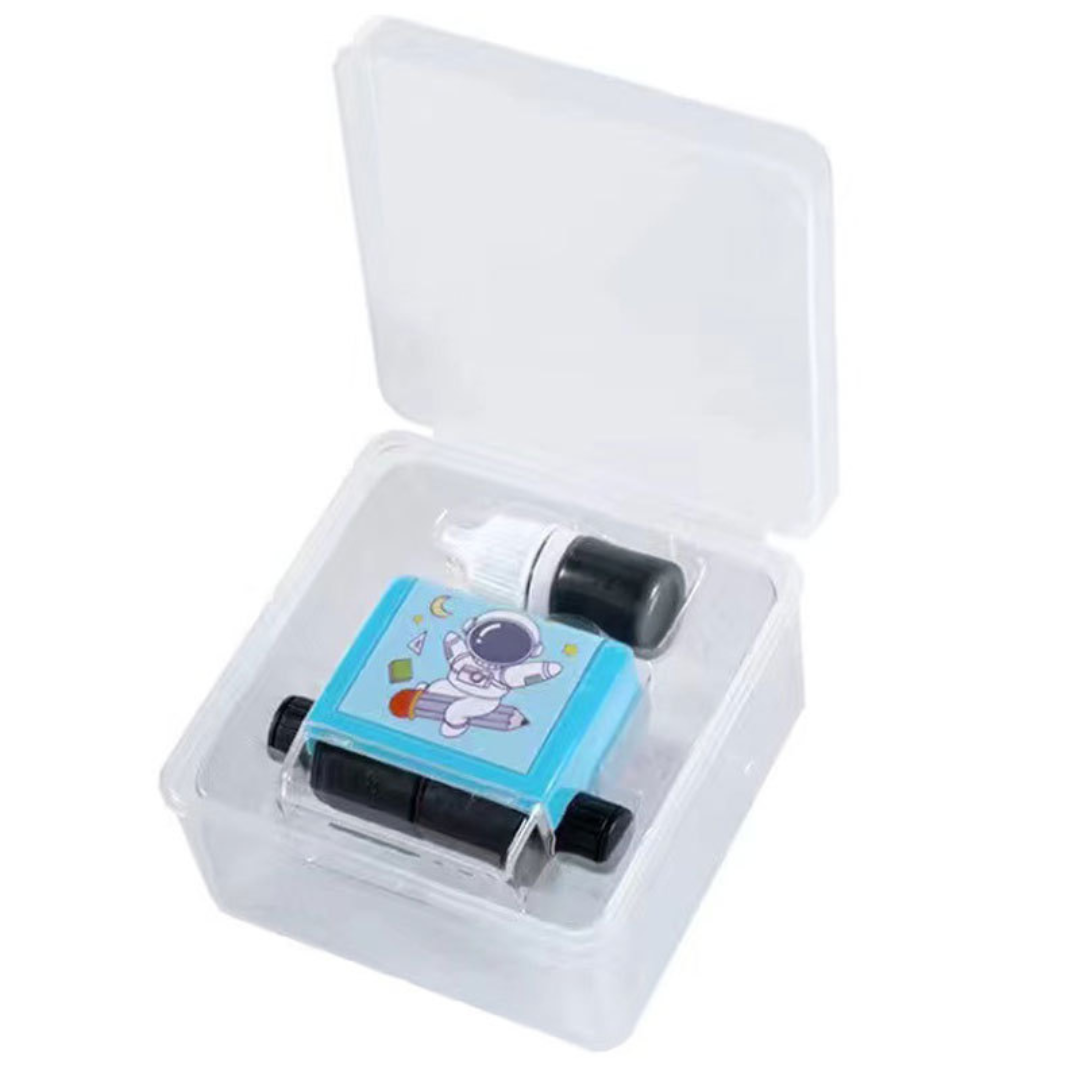 Mathe Stempel Roller für Kinder | Übungsstempel zur Addition & Subtraktion | Einfaches Rechnen Lernen