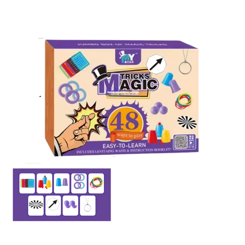 Zauberset für Kinder – lerne magische Tricks & überrasche mit echten Illusionen