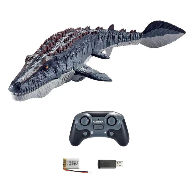 Fernbedienbarer Schwimm-Dinosaurier – realistischer Wasserspaß für Kinder
