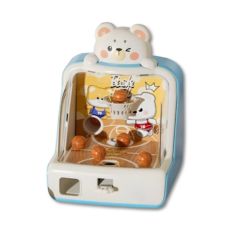 DinoKorb – Interaktives LED Basketballspiel | Dinosaurier Arcade für Kinder | Fördert Koordination & Familienspaß