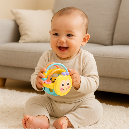 Weiches Silikon-Beißspielzeug – Sanfte Zahnungshilfe & sensorisches Spielzeug für Babys Komfort