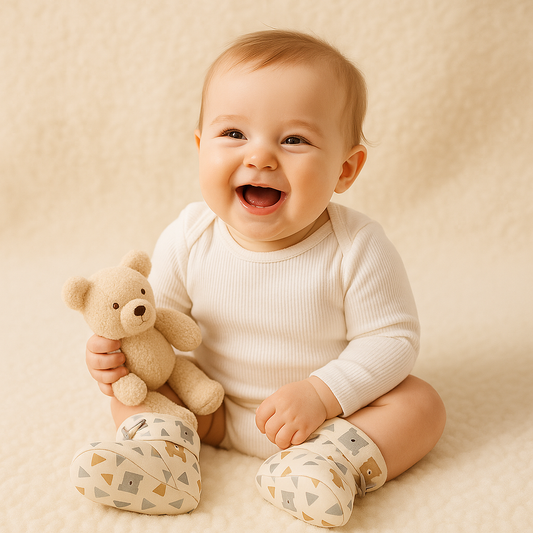 Rutschfeste Baby Hausschuhe – Warme & bequeme Schuhe für erste Schritte