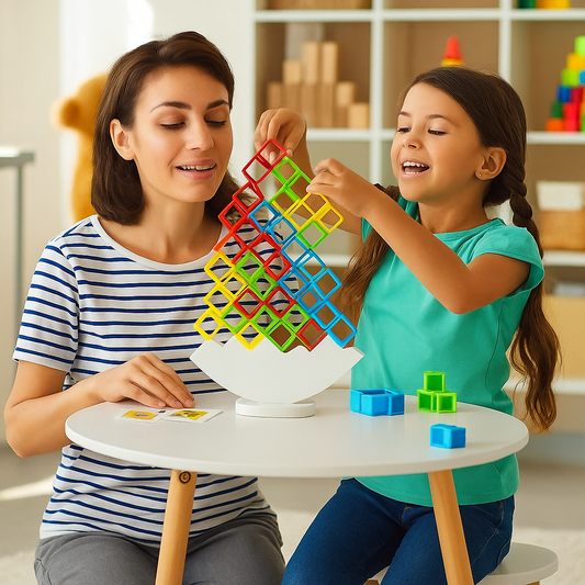 Balance-Puzzle Spielzeug für Kinder & Erwachsene – Geschicklichkeit, Konzentration & Familienspaß