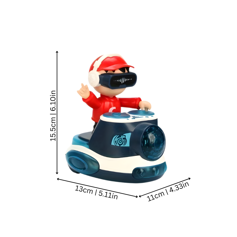 Interaktives DJ-Spielzeug mit Musik & Licht – fördert Bewegung, Rhythmus und Kreativität