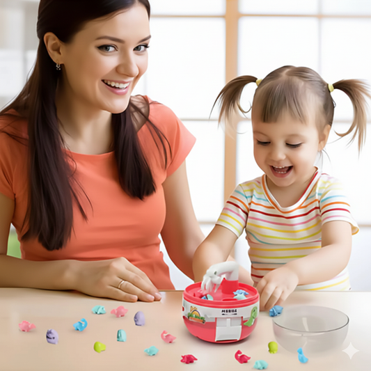 Dino-Greifer | Mini-Greifautomat mit Dino-Figuren & Sound