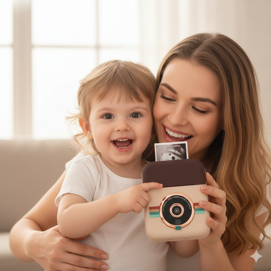 Knips-Kids | Kinder-Digitalkamera mit tintenfreiem Sofortdruck