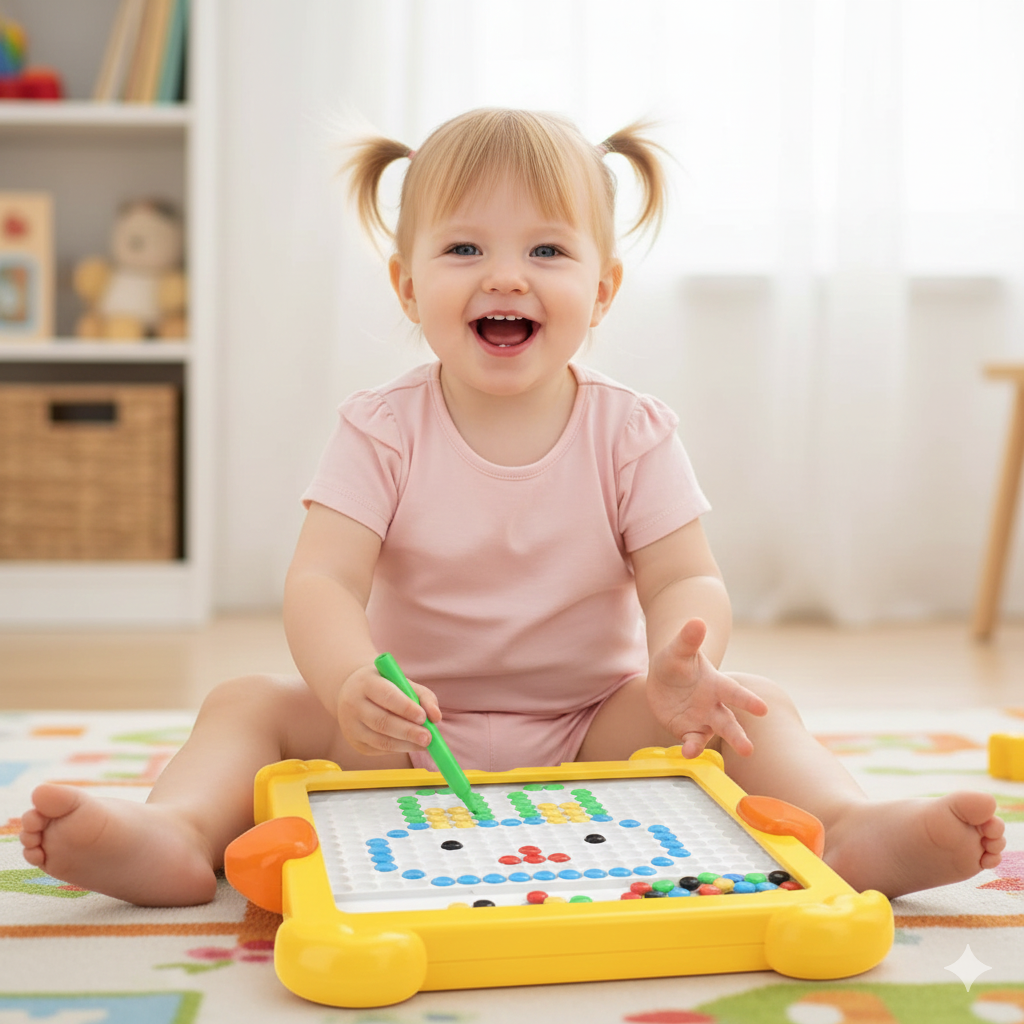 Magnet-Doodle | Magnetisches Zeichentablet ohne Flecken