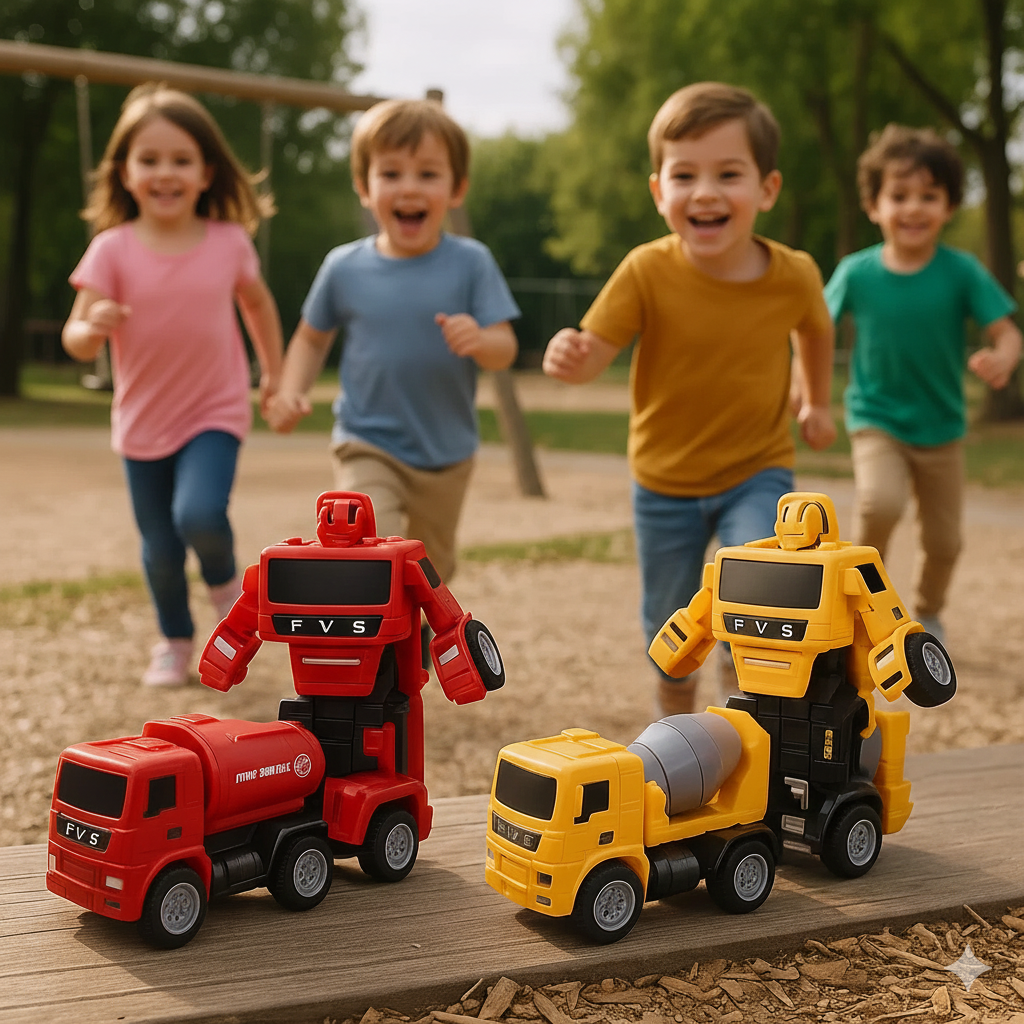 From Truck to Robot in Seconds