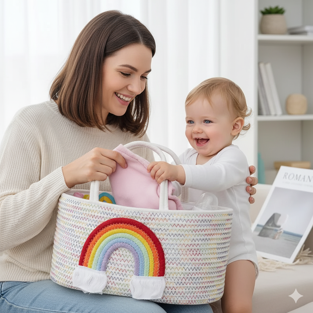 Stylische Reise-Wickeltasche – Komfort & Organisation für Eltern unterwegs