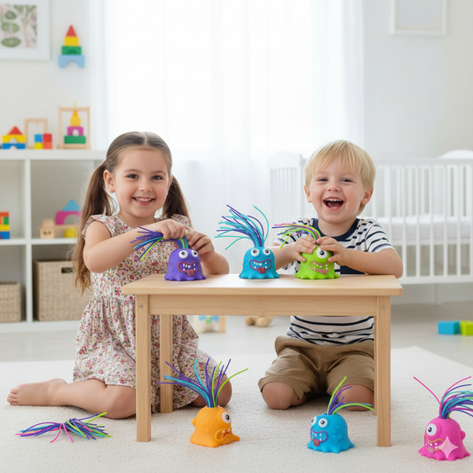 Anti-Stress Monster Spielzeug | Lachen & pure Freude