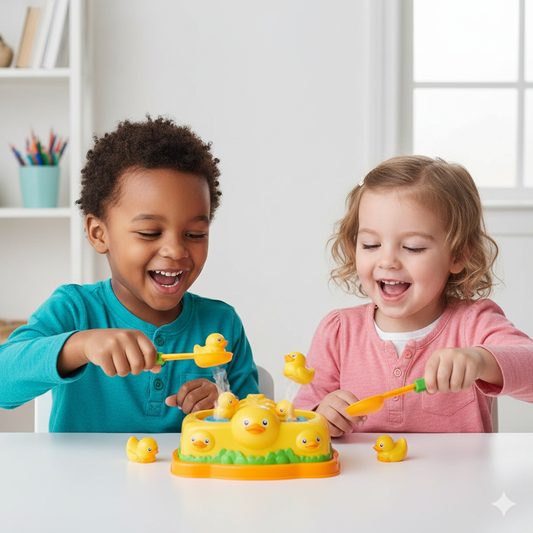 Enten-Fang | Lustiges Springenten-Spiel für Kinder