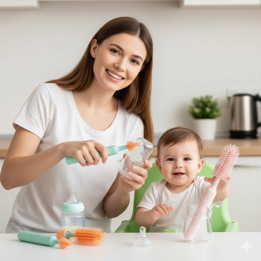 Elektrischer Flaschenreiniger | Zeitersparnis & Hygiene Baby