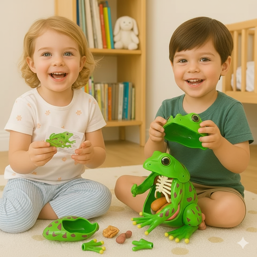 Anatomie-Wissen | Tier-Biologie Set zum Anfassen & Bauen