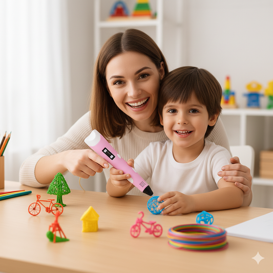 3D Stift Set für Kinder & Erwachsene – Kreatives Zeichnen in der dritten Dimension