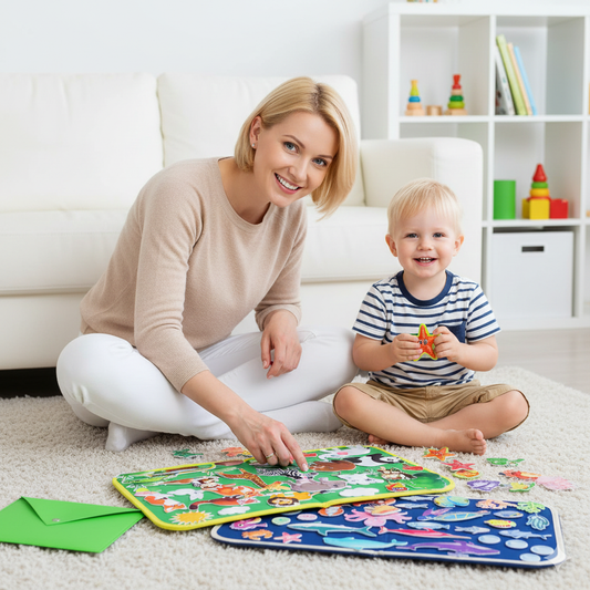 Filz-Spaß Spielset | Fördert Sprache & Fantasie Zuhause und unterwegs