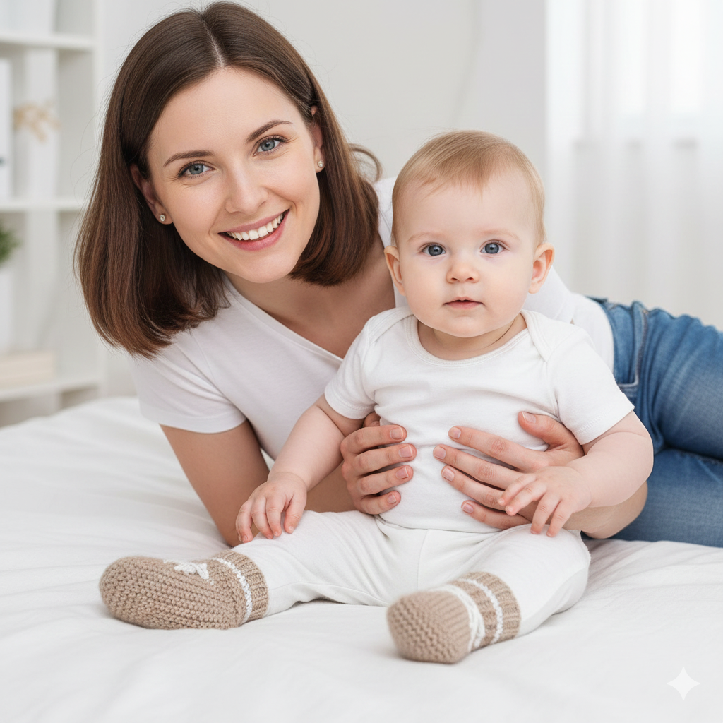 Crawler Kicks – Soft First-Walker Baby Shoes for Early Explorers
