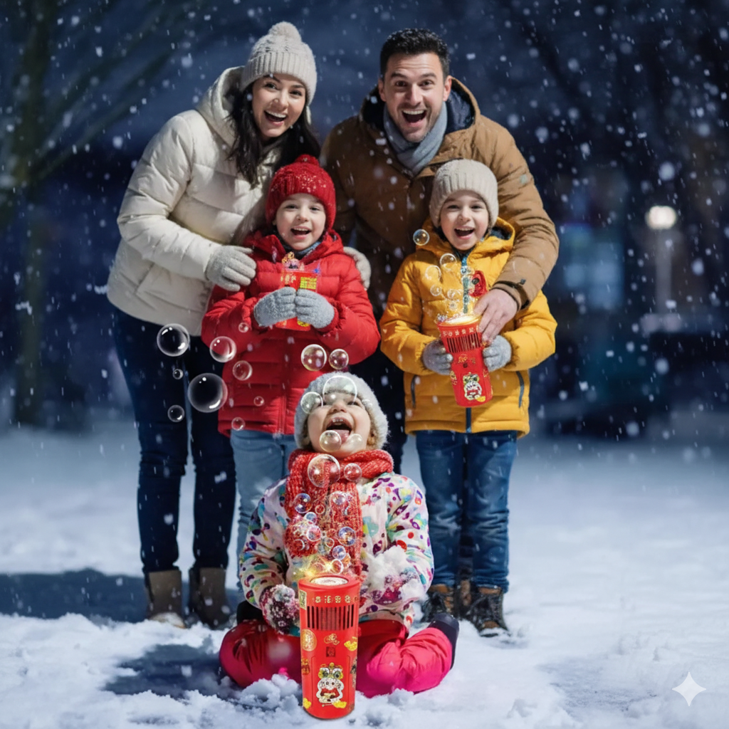 Sichere Seifenblasen Show | Party & Garten Spielzeug Kinder