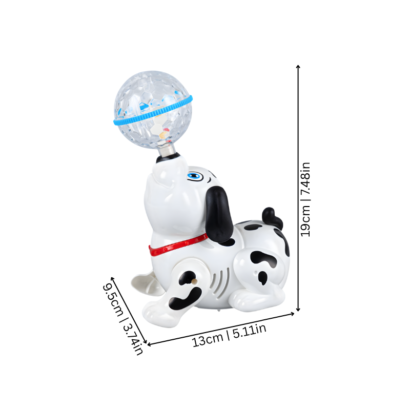 Musikalischer tanzender Hund mit Lichtshow – interaktives Spielzeug zur Förderung von Bewegung & Koordination
