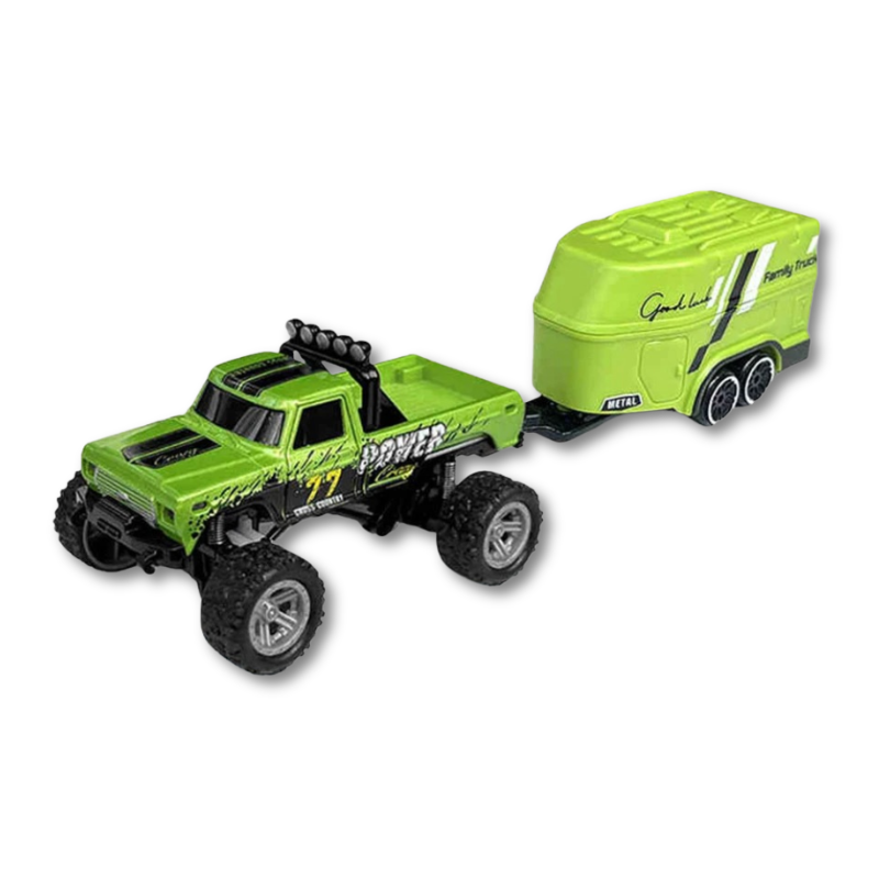 Mini RC Monstertruck: Metall-Chassis, High-Speed, LED-Licht – Ultrakompakt & Präzise Steuerung