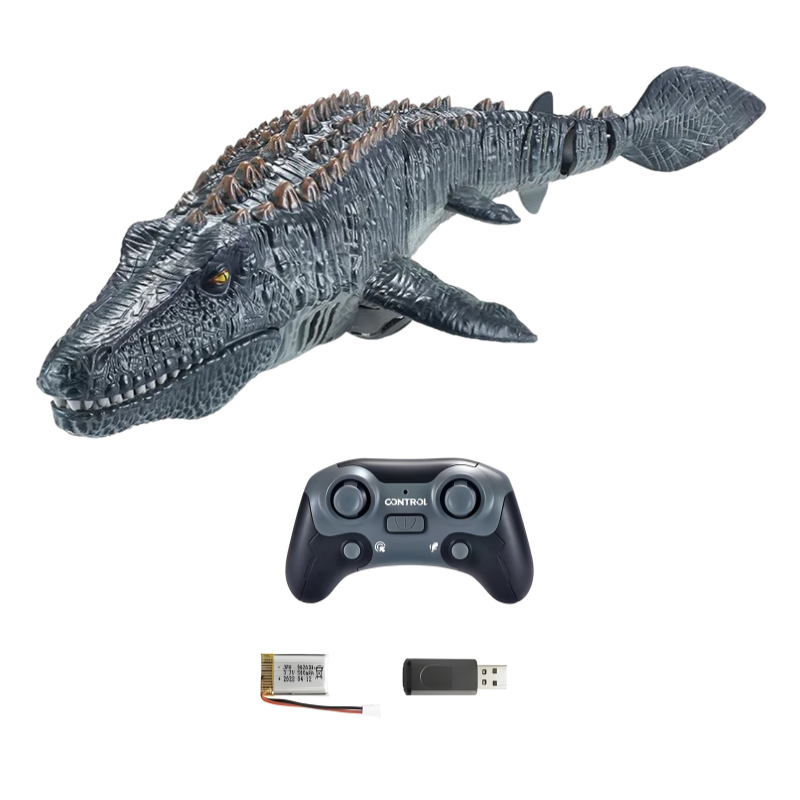 Fernbedienbarer Schwimm-Dinosaurier – realistischer Wasserspaß für Kinder