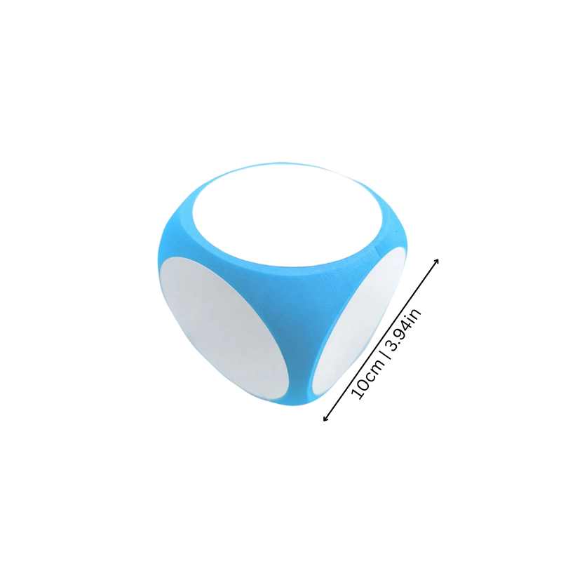 Wiederbeschreibbare Lernwürfel für Kinder – interaktives Lernspiel zur Förderung von Kreativität und frühem Lernen