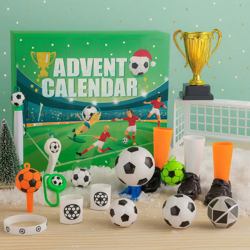 Fußball Adventskalender für Kinder – 24 Tage voller Spiel, Spaß & Überraschungen