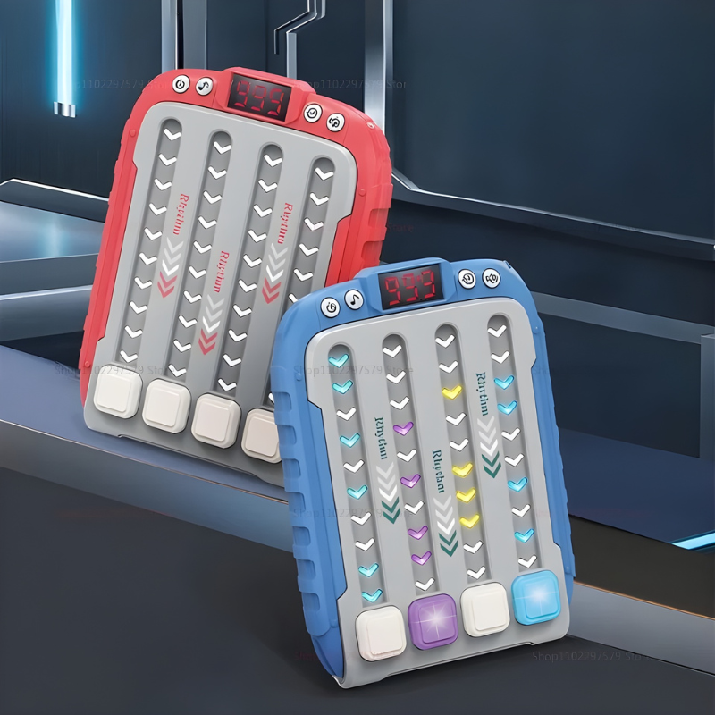 Elektronisches Reaktions- & Rhythmusspiel für Kinder – mit Licht, Sound & Action