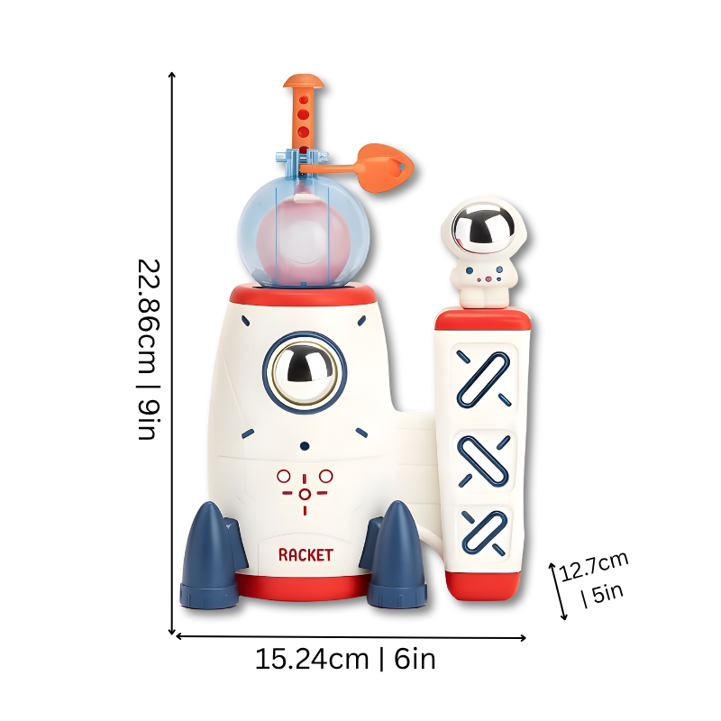 SpaceBalloon DIY Ballonset Kinder | Kreatives Bastelset zum Bauen von Tieren, Raketen & Figuren | Lernspielzeug