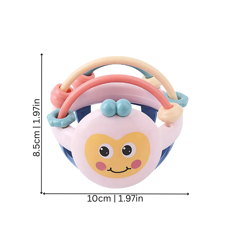 Weiches Silikon-Beißspielzeug – Sanfte Zahnungshilfe & sensorisches Spielzeug für Babys Komfort