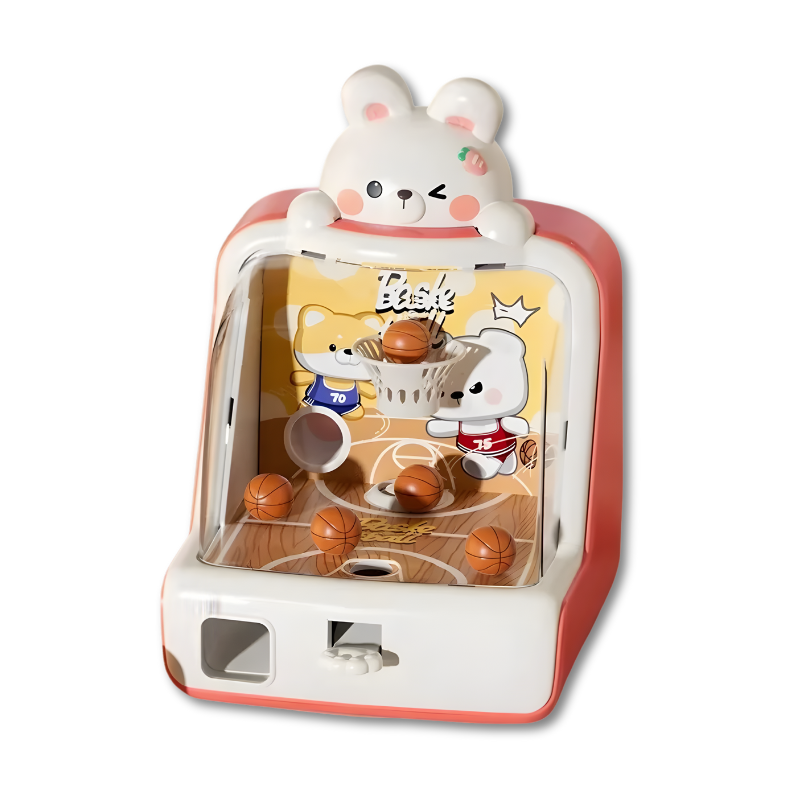 DinoKorb – Interaktives LED Basketballspiel | Dinosaurier Arcade für Kinder | Fördert Koordination & Familienspaß