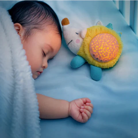 Schlaf-Sterne | Kuschel-Igel mit Sternenhimmel & Musik