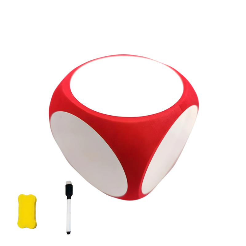 Wiederbeschreibbare Lernwürfel für Kinder – interaktives Lernspiel zur Förderung von Kreativität und frühem Lernen