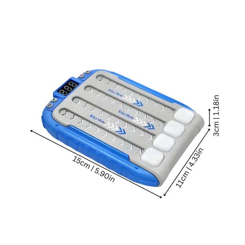 Elektronisches Reaktions- & Rhythmusspiel für Kinder – mit Licht, Sound & Action