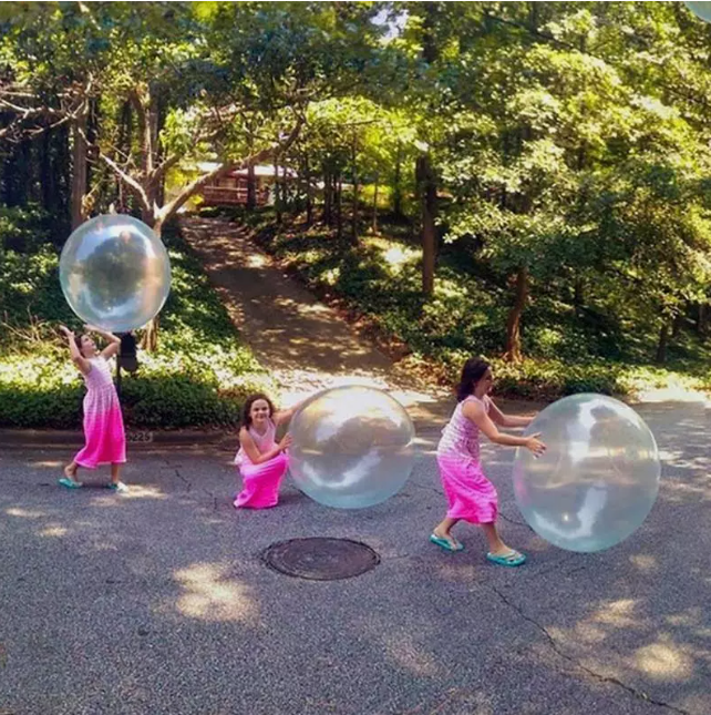 Mega Bubble Ball – Langlebiges Outdoor-Spielzeug für Kinder & Erwachsene