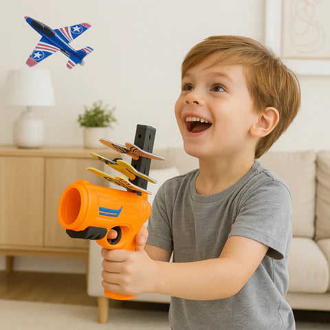 Himmels-Stürmer Flugzeug-Launcher | Outdoor-Action & Spaß