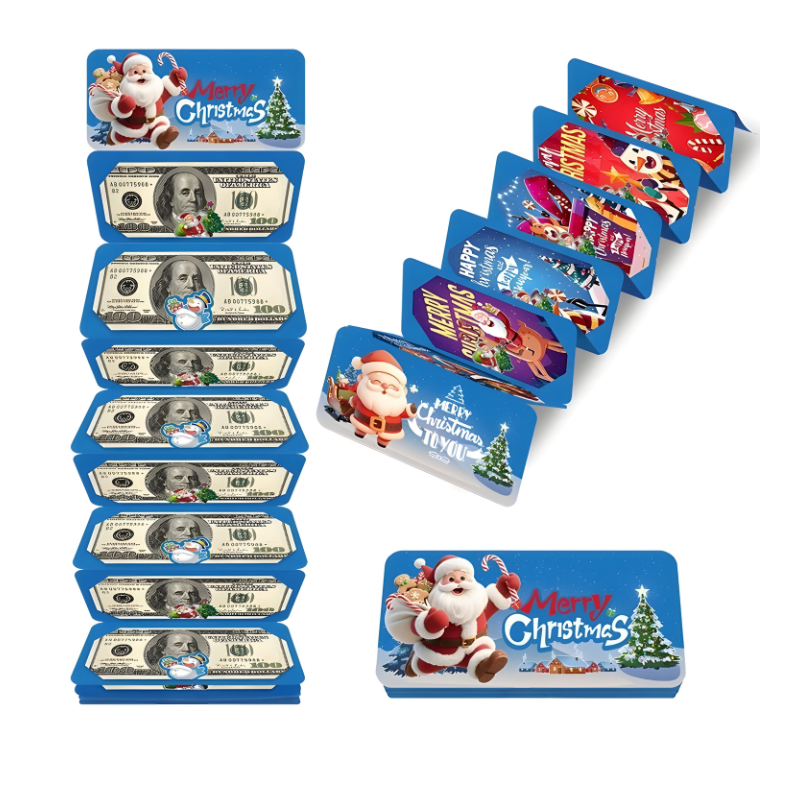 Weihnachtlicher Geld- und Geschenkkartenhalter – stilvolle Verpackung für kreative Geschenkideen