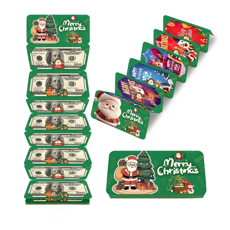 Weihnachtlicher Geld- und Geschenkkartenhalter – stilvolle Verpackung für kreative Geschenkideen