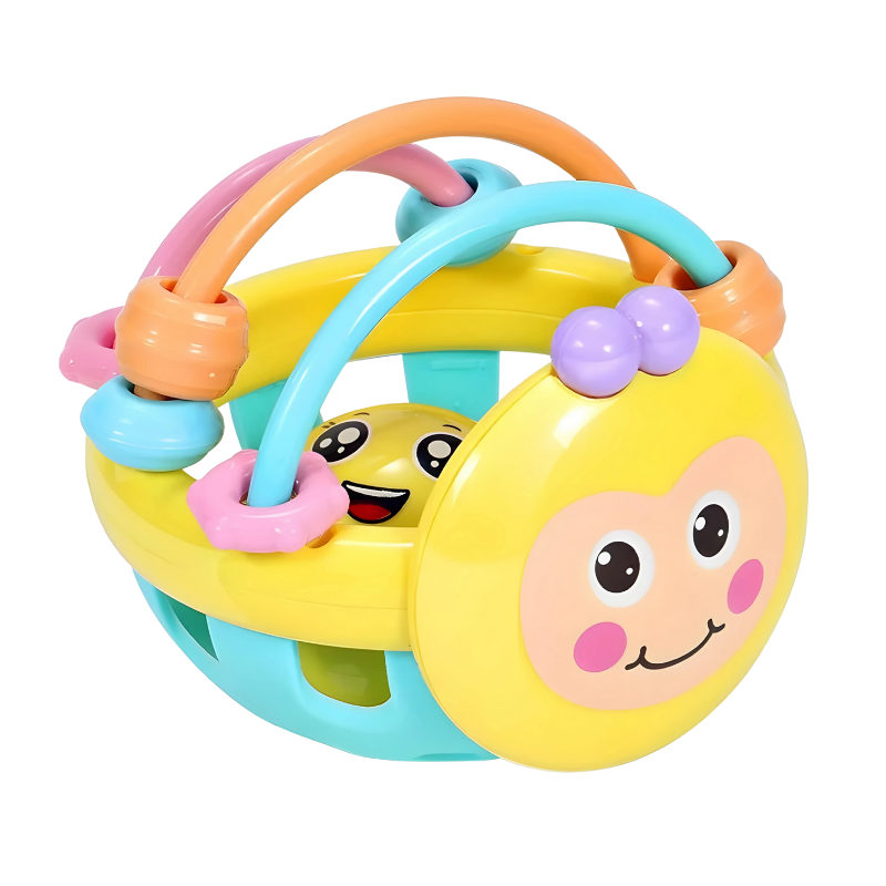 Weiches Silikon-Beißspielzeug – Sanfte Zahnungshilfe & sensorisches Spielzeug für Babys Komfort