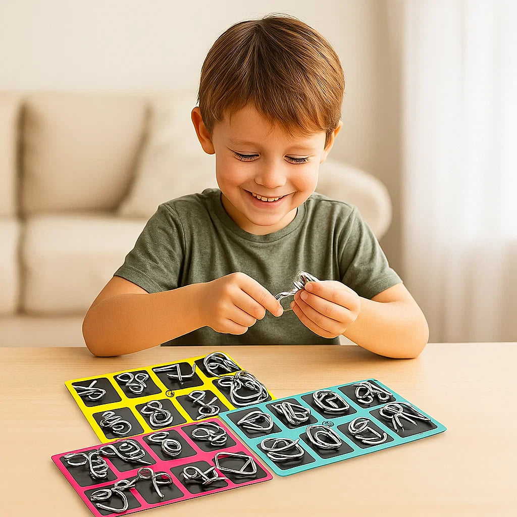 Aufgaben Puzzles für Kinder – Pädagogisches Knobel- und Lernspiel